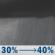 Tonight: A chance of rain showers before 8pm, then patchy fog and a slight chance of rain showers between 8pm and 11pm, then a chance of rain showers and patchy fog between 11pm and 2am, then patchy fog and a slight chance of rain showers between 2am and 5am, then a chance of rain showers and patchy fog. Mostly cloudy, with a low around 63. East wind around 5 mph. Chance of precipitation is 40%. New rainfall amounts less than a tenth of an inch possible. Tonight: Chance Rain Showers